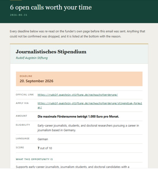 Onwan Grants – screenshot 1