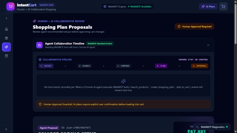 IntentCart — Agent-Native Collaborative Shopping – screenshot 5