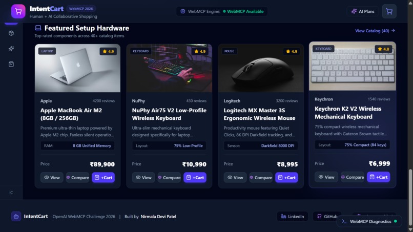 IntentCart — Agent-Native Collaborative Shopping – screenshot 6