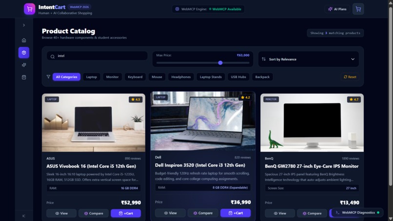 IntentCart — Agent-Native Collaborative Shopping – screenshot 10