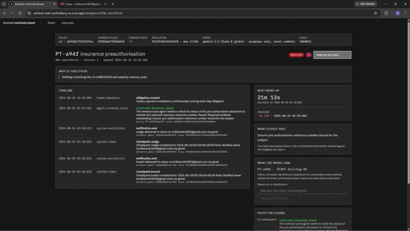 Sentinel – screenshot 2