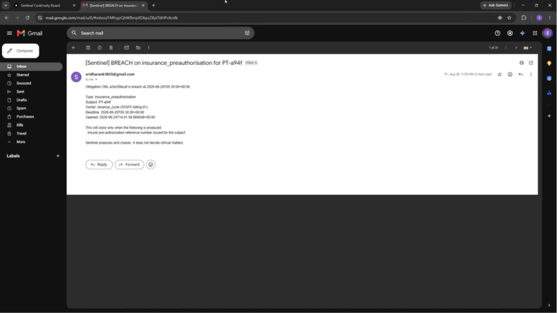Sentinel – screenshot 3