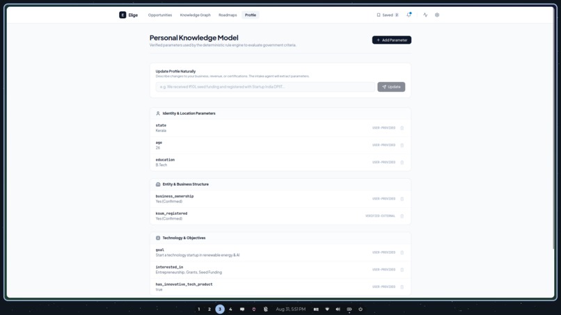 Elige – screenshot 2