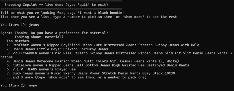 CartChatter – screenshot 1