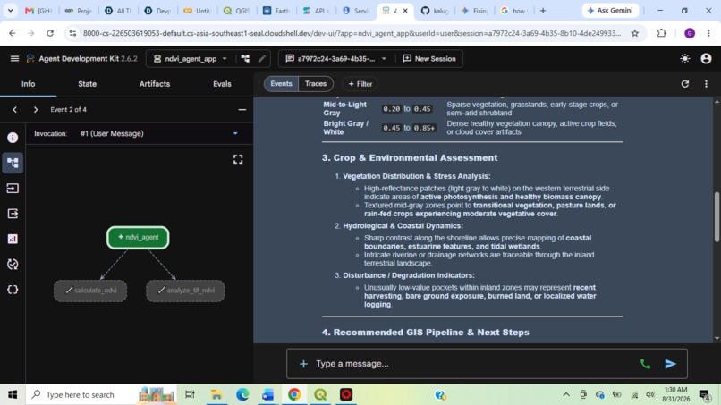 AI-Powered NDVI Analytics Agent – screenshot 5