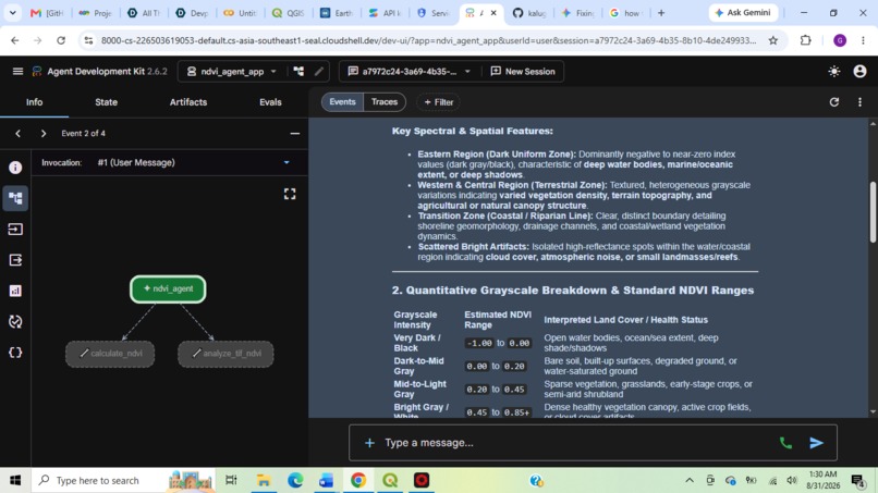 AI-Powered NDVI Analytics Agent – screenshot 6