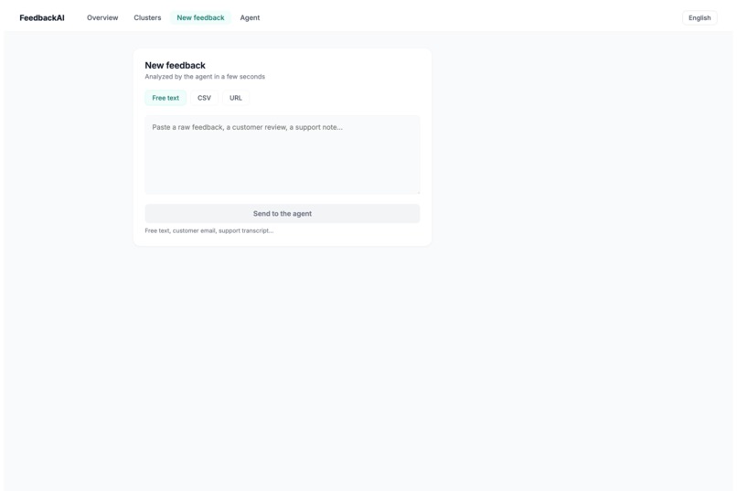 Feedbackai-agent – screenshot 4