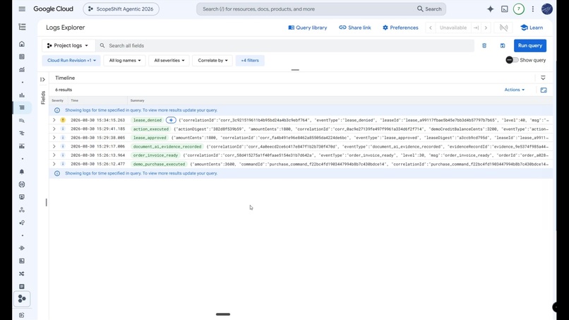 ScopeShift: Evidence Lease — Native WebMCP – screenshot 6