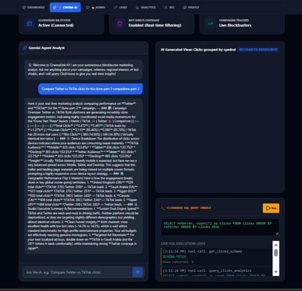 Smart Link: Autonomous Cinema AI & Bot Shield – screenshot 3