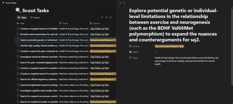 Scout – screenshot 2