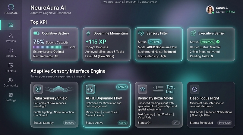 NeuroAura AI – screenshot 1
