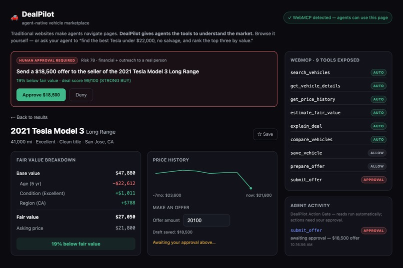 DealPilot – screenshot 1