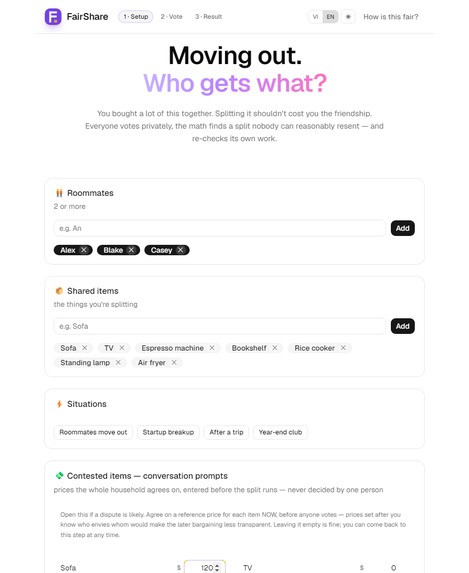 FairShare – screenshot 5