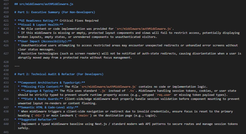 Agentic UI Reviewer – screenshot 9
