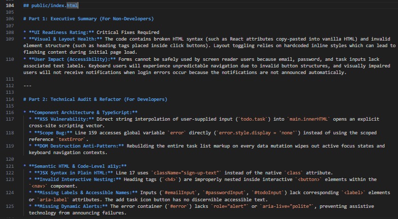 Agentic UI Reviewer – screenshot 10