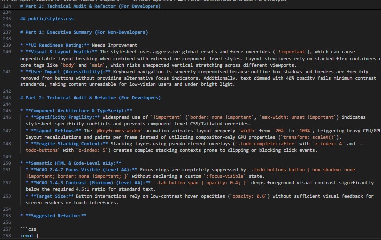 Agentic UI Reviewer – screenshot 12