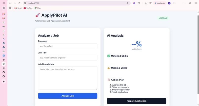 ApplyPilot AI – screenshot 2