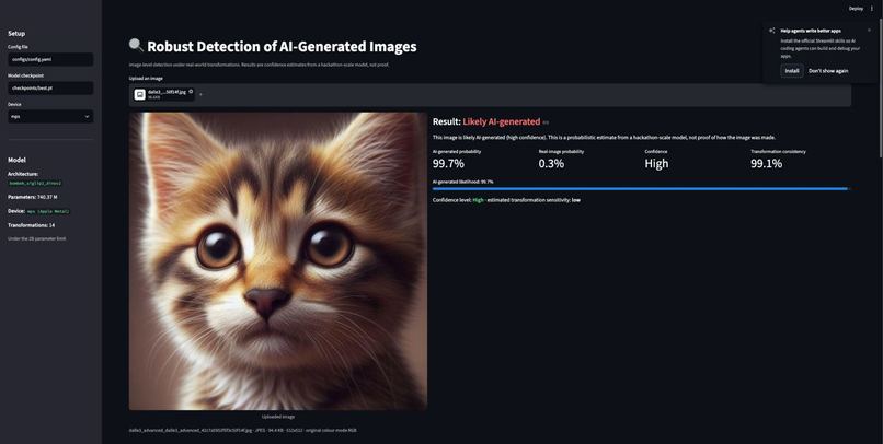 RobustLens – screenshot 1