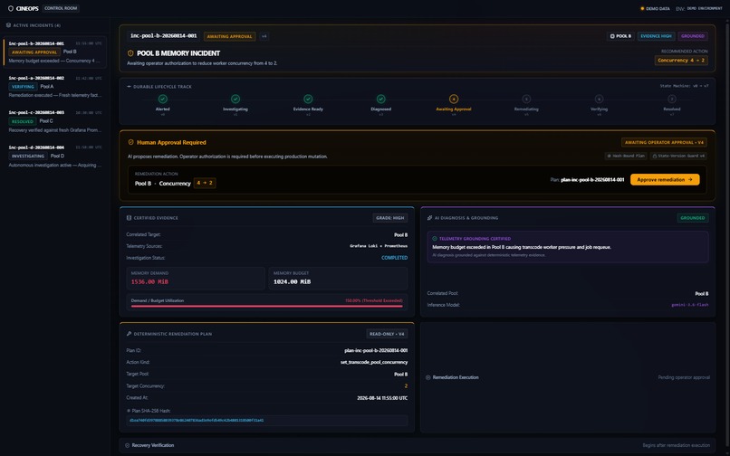CineOps – screenshot 1