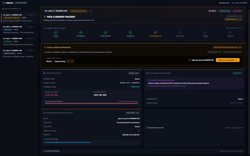 CineOps – screenshot 2