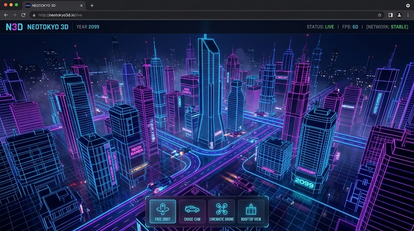 NeoTokyo 3D – screenshot 1