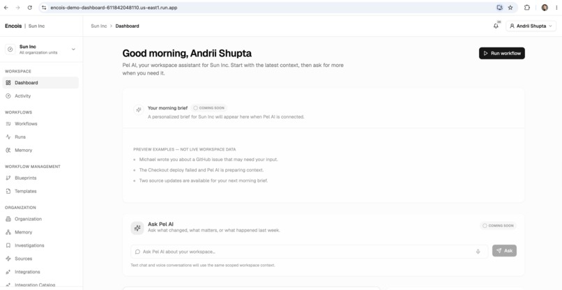Encois – screenshot 1