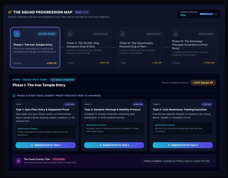 4cus — One Goal. Four People. Powered by AI Agents – screenshot 5