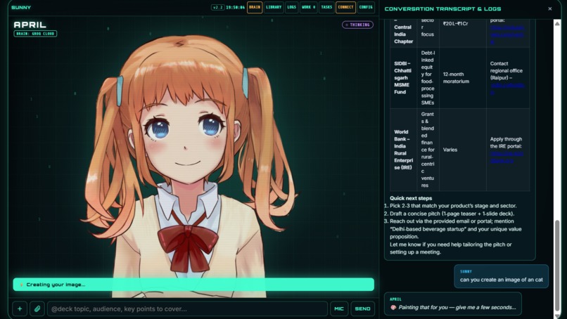 April - Agentic AI Companion – screenshot 5