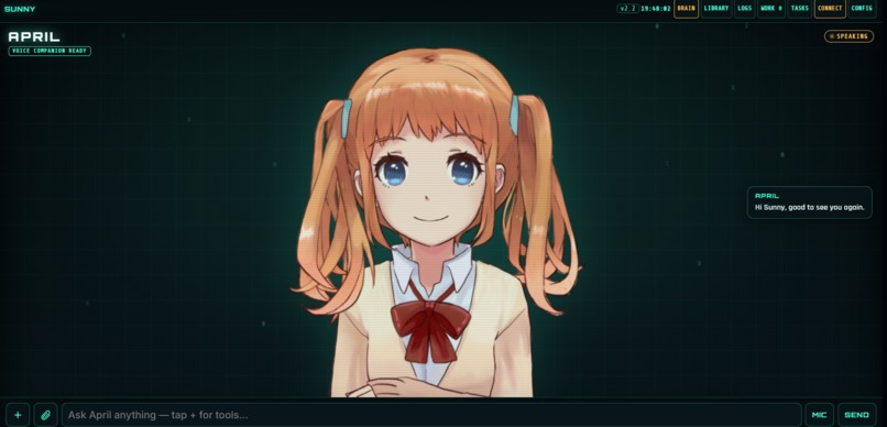 April - Agentic AI Companion – screenshot 9