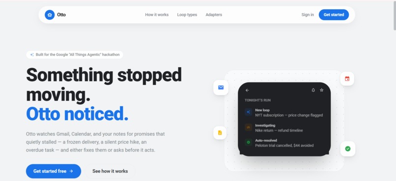 Otto – Your Follow-Through Buddy – screenshot 1