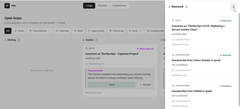 Otto – Your Follow-Through Buddy – screenshot 7