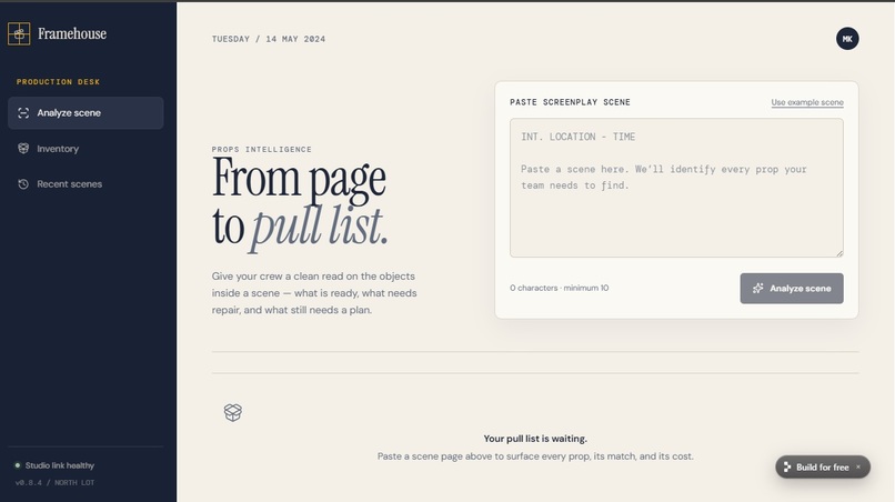 Film Production Studio Assistant – screenshot 2