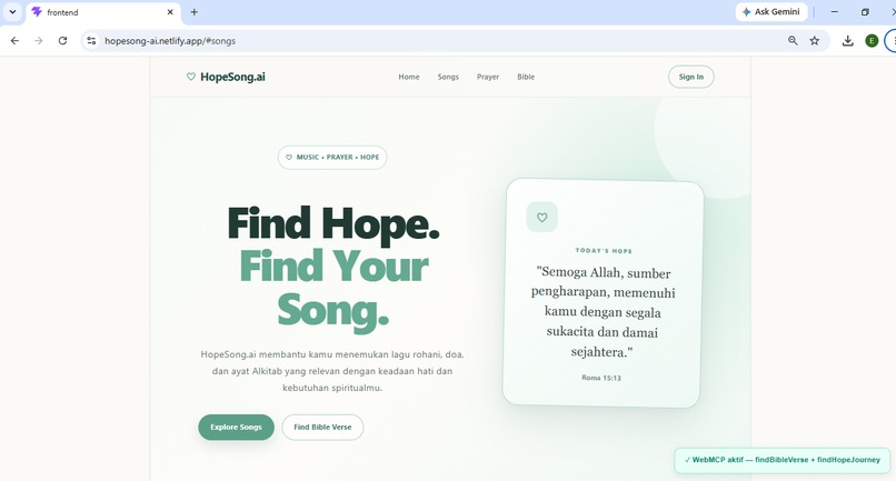 HopeSong.ai – screenshot 2