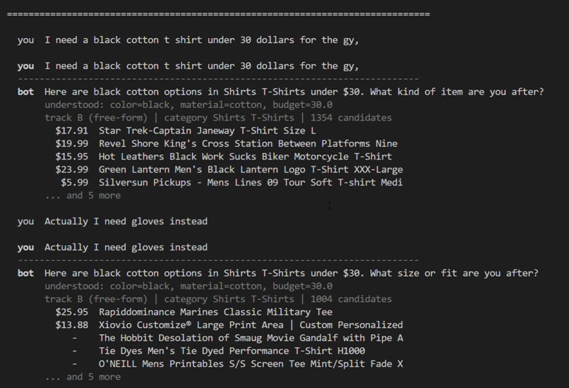 Shopping Copilot – screenshot 1