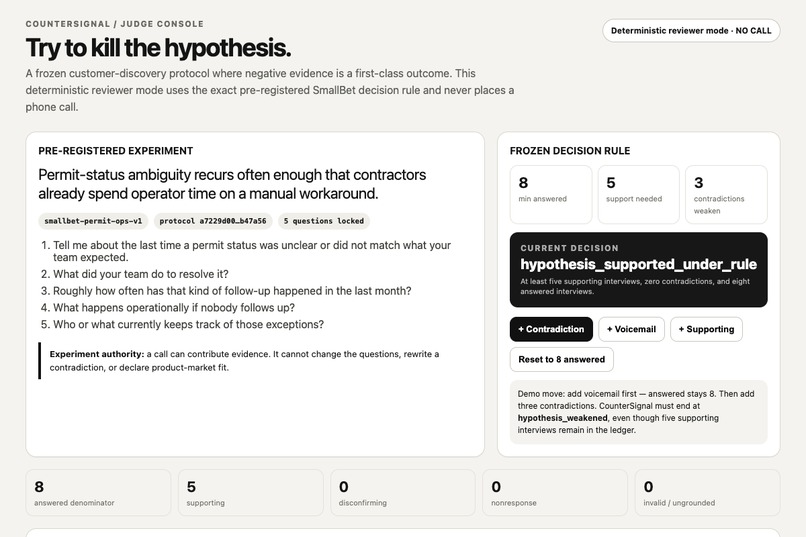 CounterSignal – screenshot 1