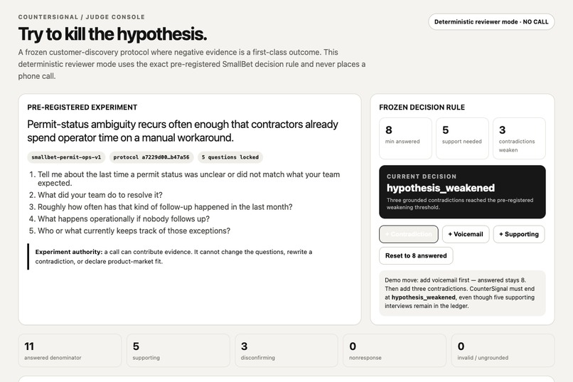CounterSignal – screenshot 2