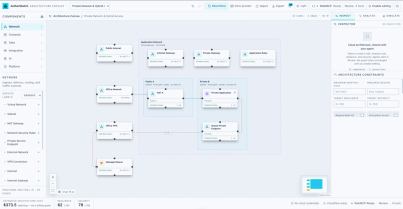 AetherSketch: Architecture Copilot – screenshot 1