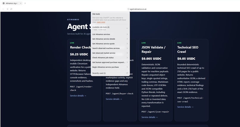 Atinamos Agent Shop – screenshot 1