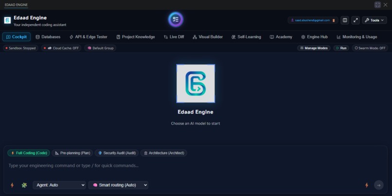 Edaad Engine: The Autonomous Collaborative Partner – screenshot 1