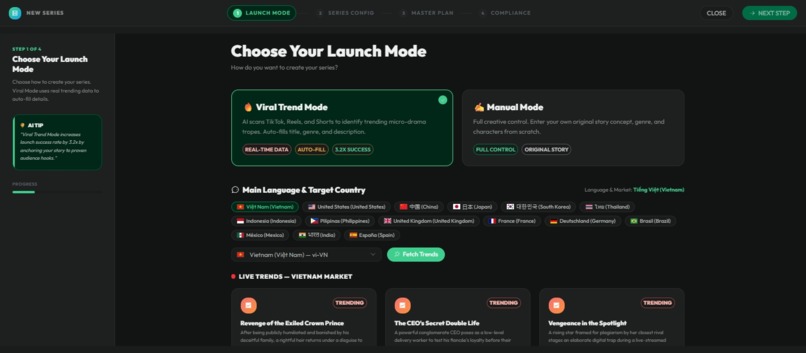 Shine - AI Micro-Drama Video Studio – screenshot 3