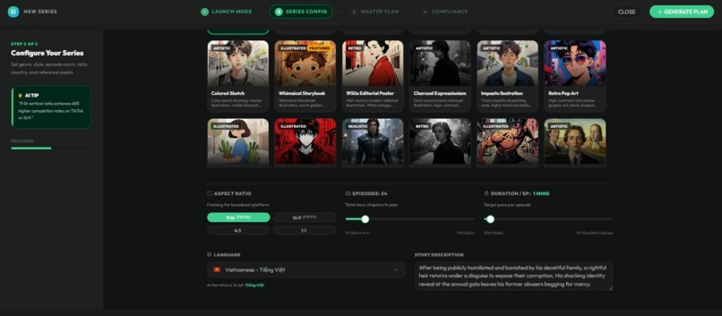 Shine - AI Micro-Drama Video Studio – screenshot 4