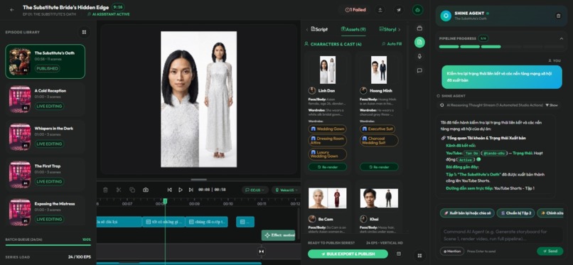 Shine - AI Micro-Drama Video Studio – screenshot 8