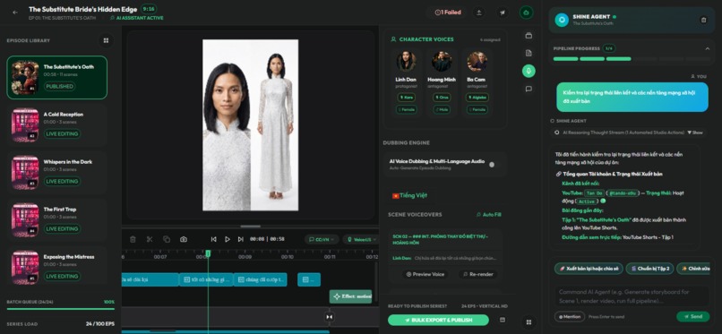 Shine - AI Micro-Drama Video Studio – screenshot 10