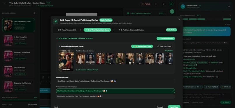 Shine - AI Micro-Drama Video Studio – screenshot 12