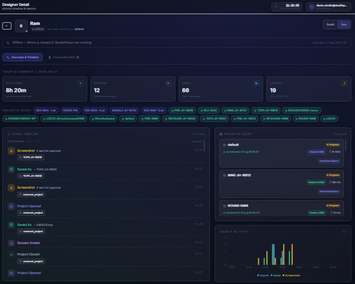 StudioPulse AI — Autonomous CAD Intelligence – screenshot 3