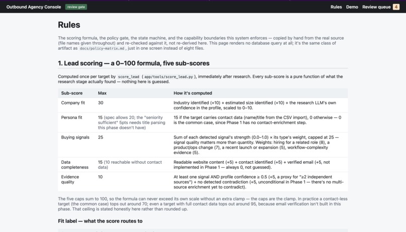 agentic outbound agency – screenshot 3