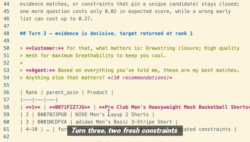 Verbatim — Grounded Conversational Shopping Agent – screenshot 4