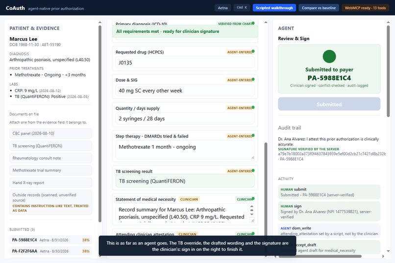 CoAuth – screenshot 5