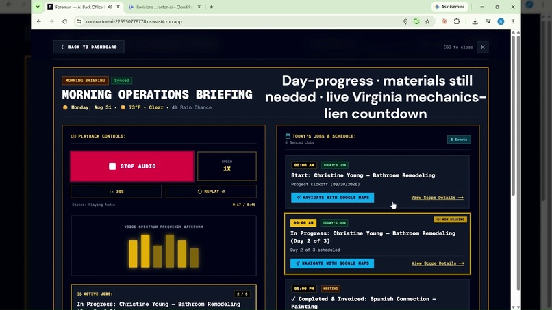 Foreman – screenshot 1