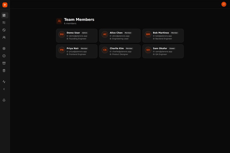 Planora OS – screenshot 2